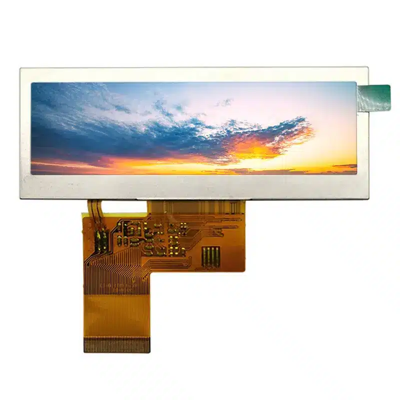 3.9 Inch Narrow Format TFT LCD for Embedded Status Panels