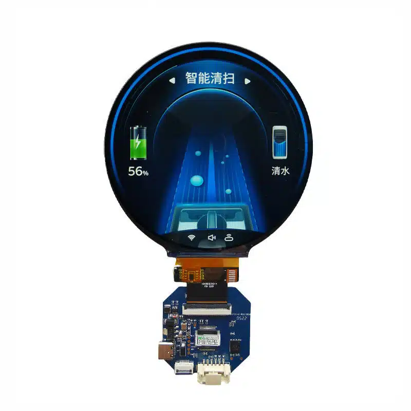1 Featured product image of 4 Inch Circular TFT LCD Module 720×720 IPS for Automotive Displays, huisoar, HS40015C40-Y, 4 Inch