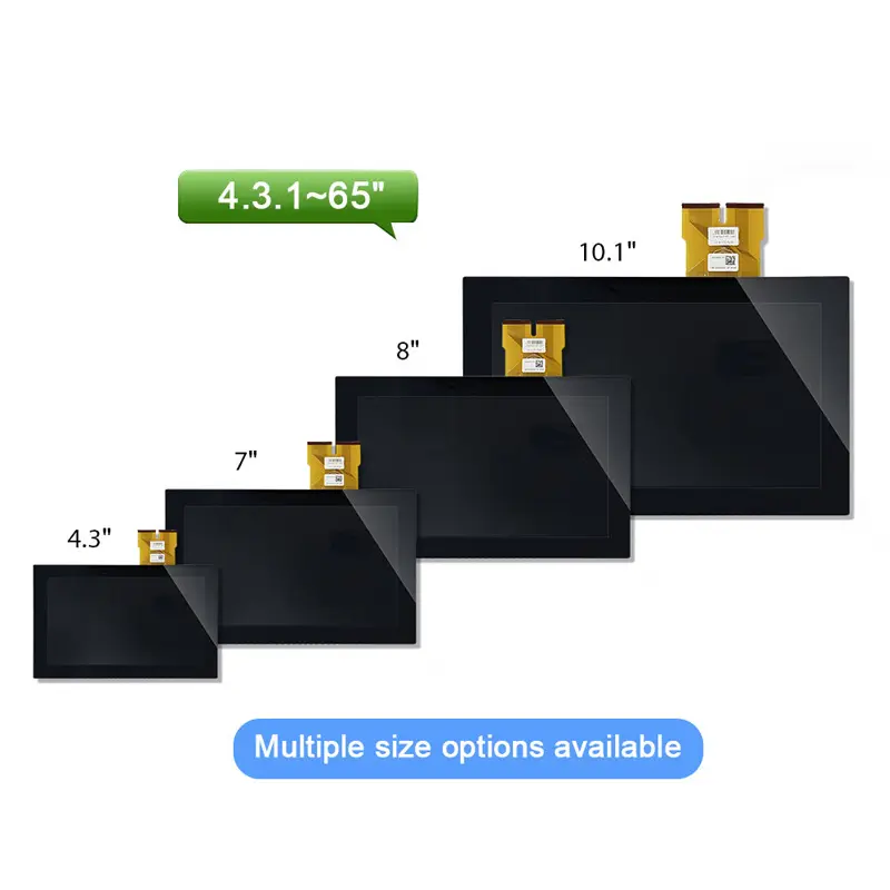 Dimension drawing of 8″ Industrial High Nits LCD Module for Outdoor EV Charger, HS8A0403V, 8 Industrial High Nits LCD