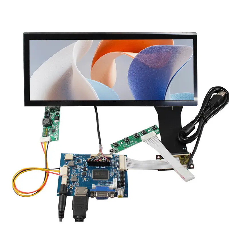 10.3inch-with-touch-04 Touch panel detail of 10.3 Inch Capacitive Touch Bar LCD Display Kit for Retail, 10.3inch with touch, Capacitive Touch Bar