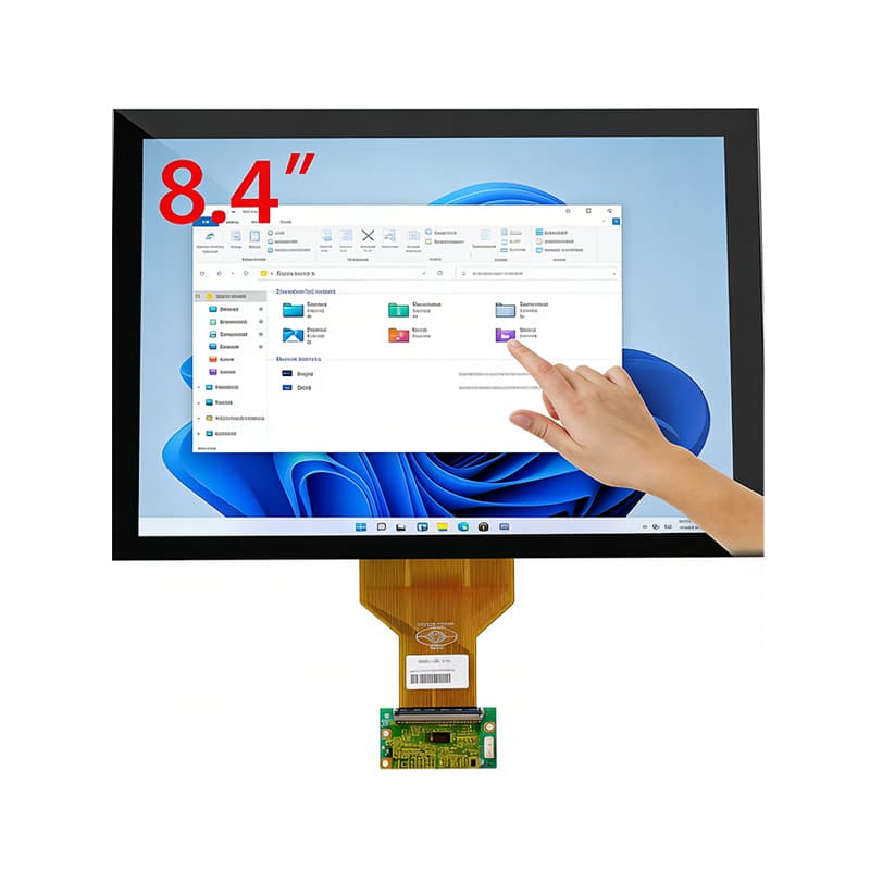 10.1″ 1920×1080 1000nits IP65 Vandal-Proof Outdoor HMI Touch Module 3-6ms