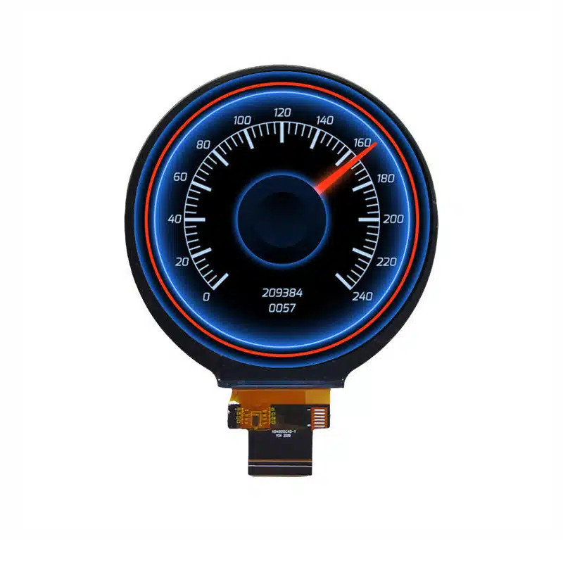 2 Additional product image of 4 Inch Circular TFT LCD Module 720×720 IPS for Automotive Displays, huisoar, HS40015C40-Y, 4