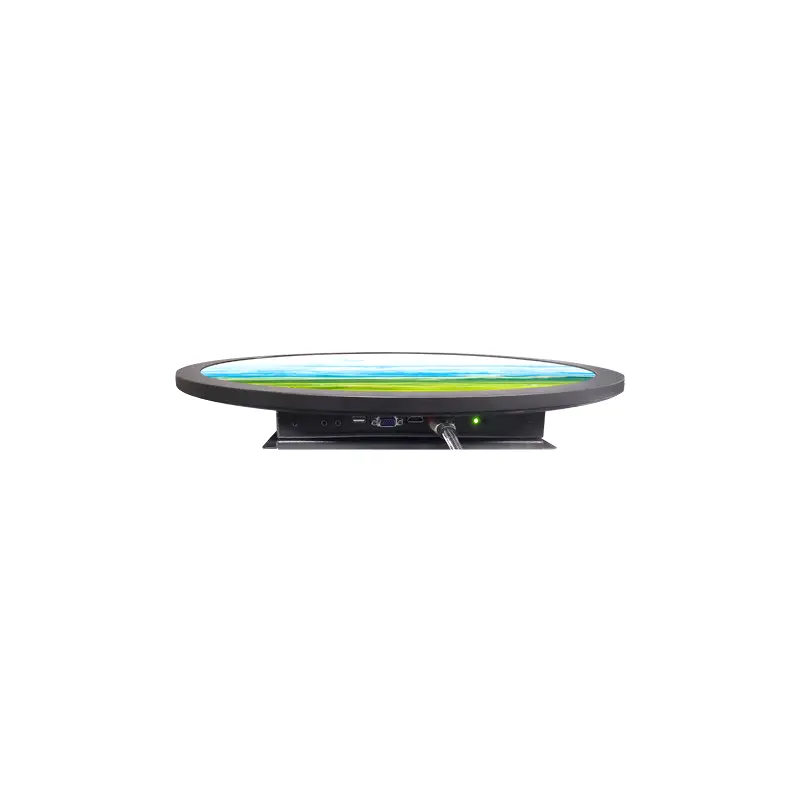 2 Additional product image of 23.6 Inch Round High Brightness Android Signage Machine for Retail, empty, HS0236ZJ01-C070