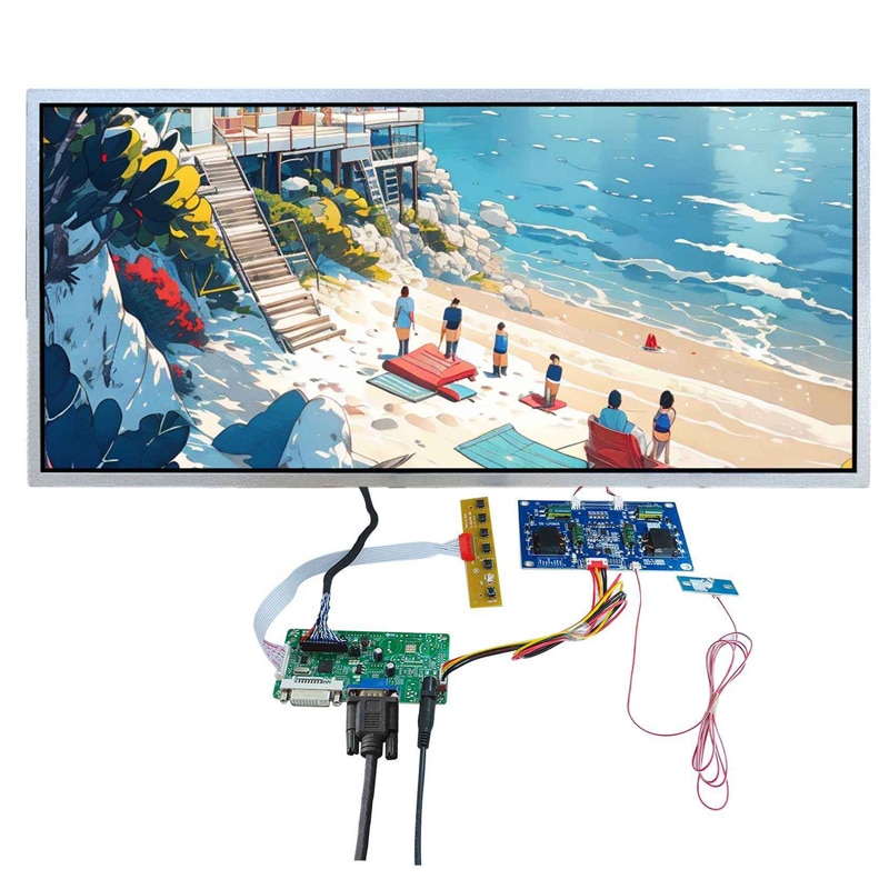 21.5inch--HS215FHB-200002 Additional product image of 21.5 Inch LCD Panel Controller Board Kit Outdoor Display for Digital Signage, huisoar, 21.5inch