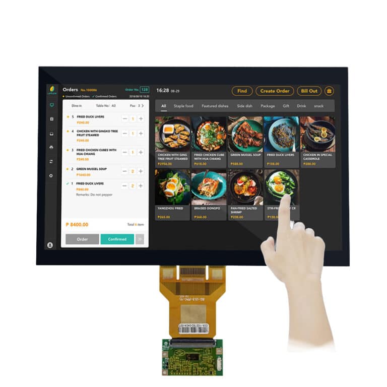 10.1″ 1000nits IP65 USB EETI 10-Point Industrial Touch Module 60Hz