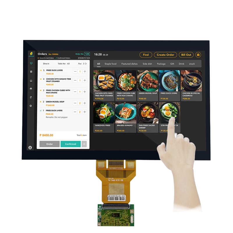 10.1″ 1000nits IP65 USB EETI 10-Point Industrial Touch Module 60Hz