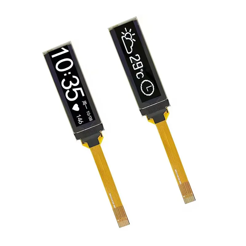 2.08 Inch Long Cable PMOLED Display for Control Panels