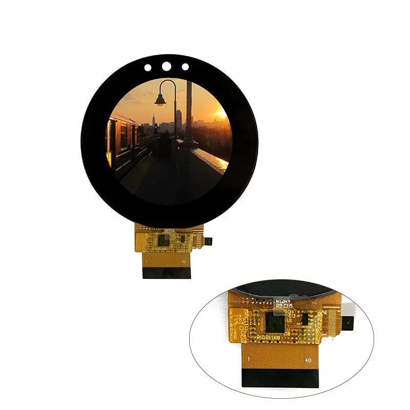 2.1 Inch Round RGB SPI Touch Display Module for Smart Handhelds