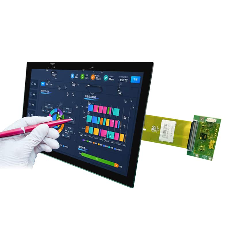 13.3 Inch eDP Control Console Touch Display for Industrial HMI