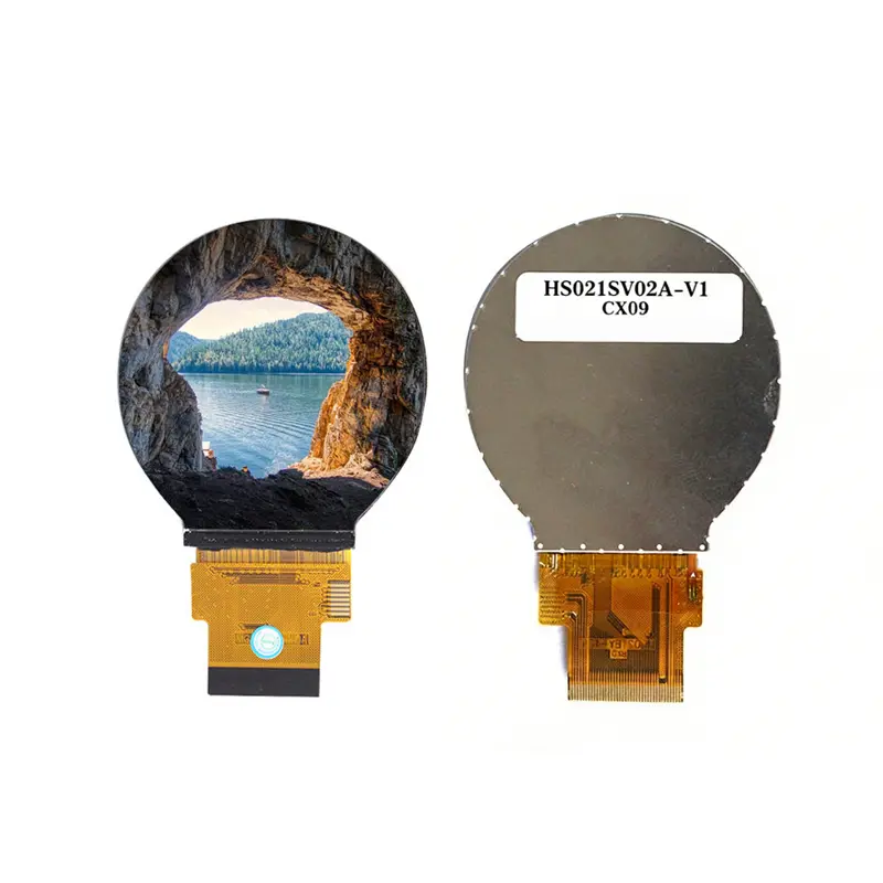 5 Featured product image of 2.1 Inch Compact Circular TFT Touch Display Module for Handhelds, huisoar, HS021SV02A-V1, Compact