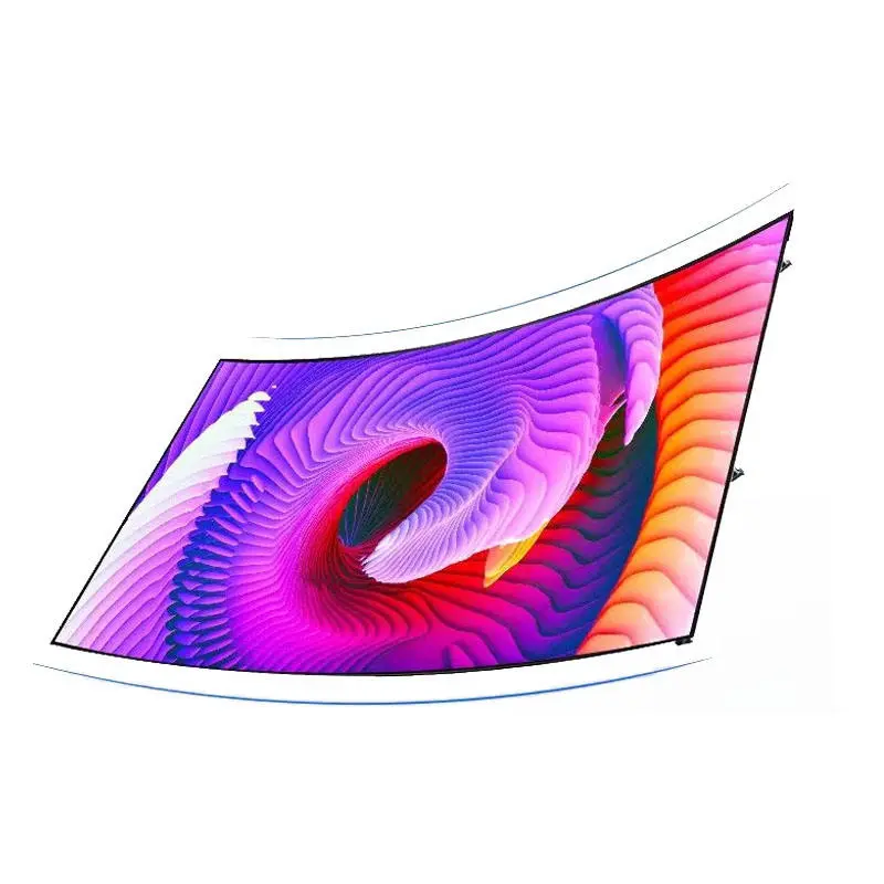 55 Inch Advertising Flexible OLED Display for Curved Signage Projects