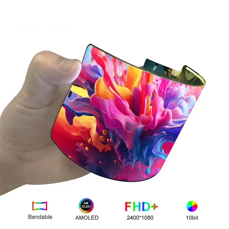 6.67 Inch Custom Flexible AMOLED Bendable OLED Display for Prototypes
