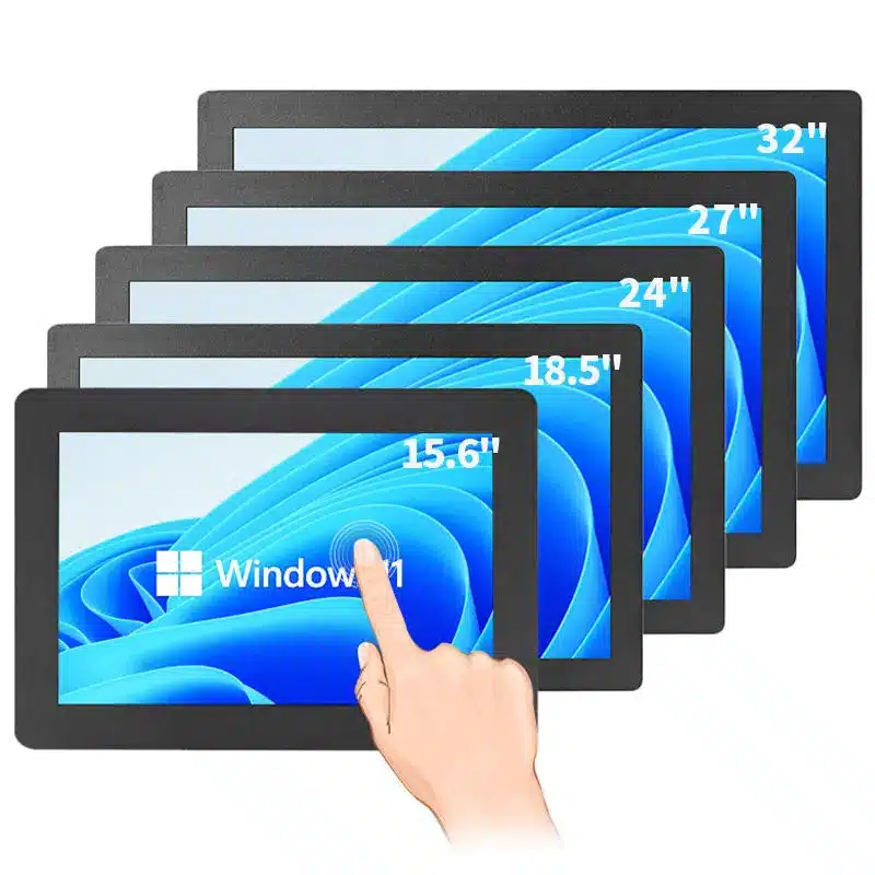 In-stock touchscreen displays for HMI panels, interactive kiosks, smart terminals, and embedded control systems requiring integrated touch operation.