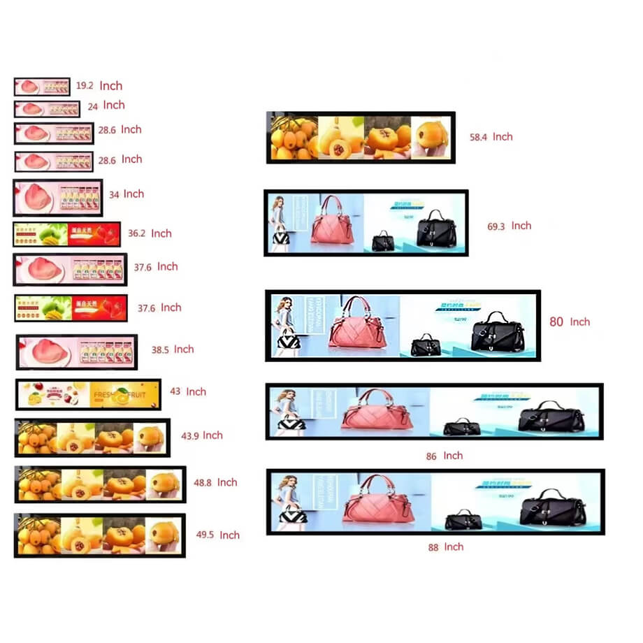 BOE NAV092K5U-N10 9.2" Bar Type TFT Display Automotive