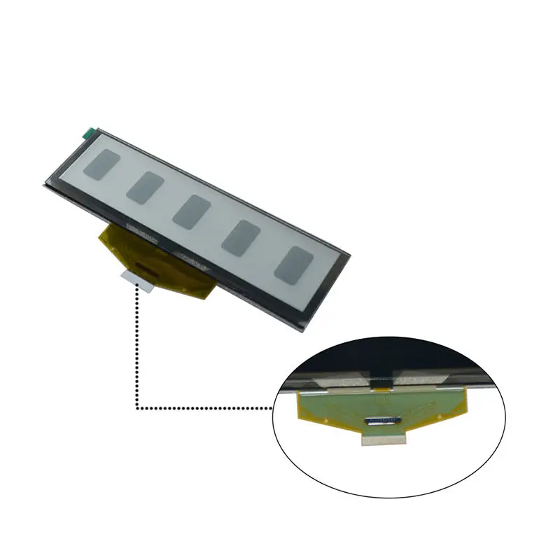 HS-5664ASGGFO1-03 Additional product image of 5.5 Inch Bar Type PMOLED Display Module for Instruments, huisoar, HS-5664ASGGFO1, Bar Type