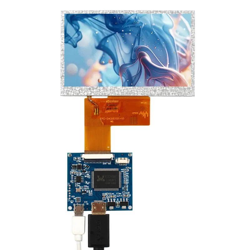 5 Inch High Brightness LCD Controller Board Kit for Embedded HMI