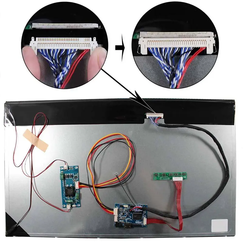 HS003045-02 Additional product image of 23.8 Inch LCD Display Kit for Digital Menus with LVDS Control, huisoar, HS003045, LCD Display