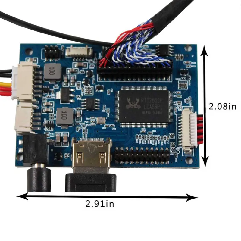 HS003045-03 Additional product image of 23.8 Inch LCD Display Kit for Digital Menus with LVDS Control, huisoar, HS003045, LCD Display