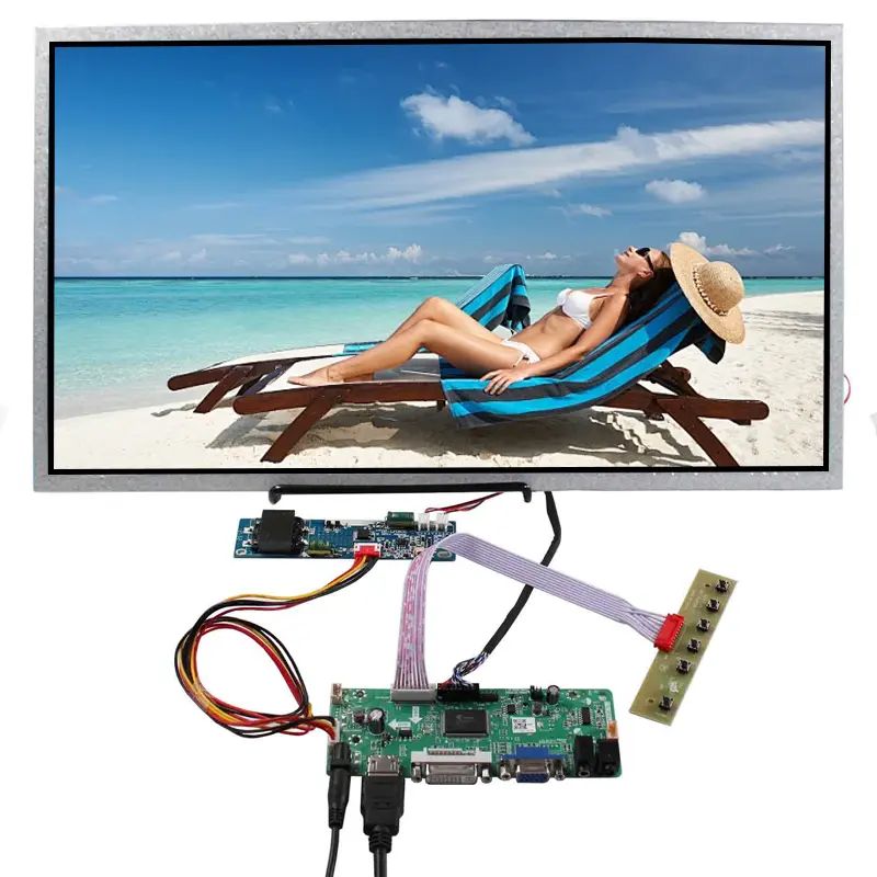 18.5 Inch Outdoor LCD Advertising Display Controller Bundle