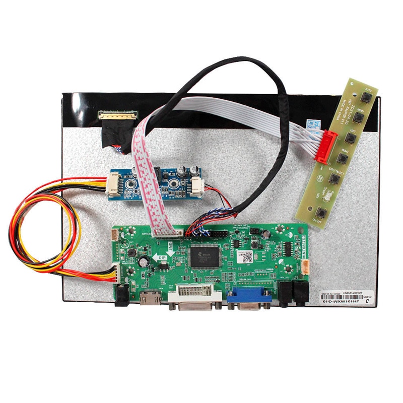 HS003285-02 Additional product image of 10.1 Inch Industrial High Brightness HMI Display Kit for Upgrades, huisoar, HS003285, Industrial
