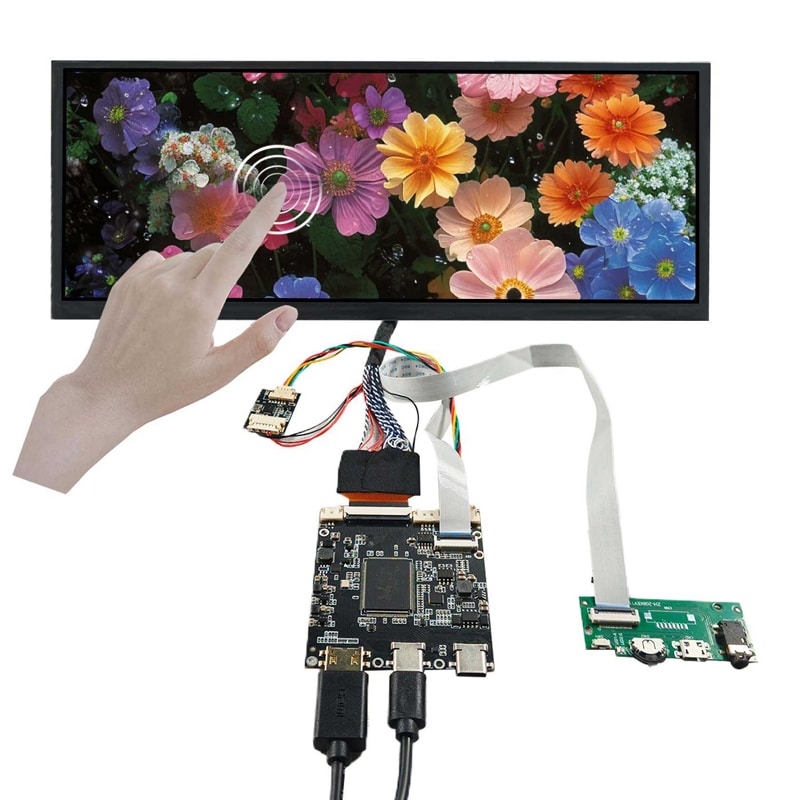 10.3 Inch Outdoor In-Cell Touch Bar LCD Display for Smart Retail