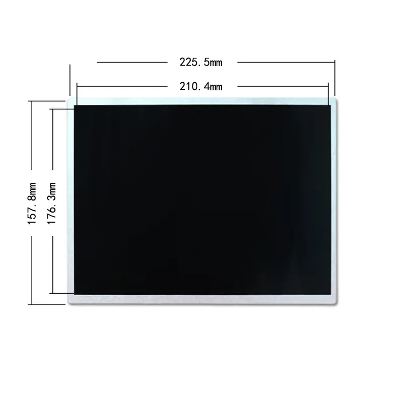 Dimension drawing of 10.4 Inch Outdoor TFT LCD Module 1000 Nits for Industrial, HS0104GM01-C100, 10.4 Inch Outdoor TFT LCD