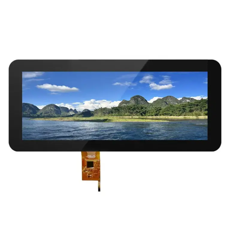 12.3 Inch Wide Temperature 750 Nits Touch Display for Industrial HMI