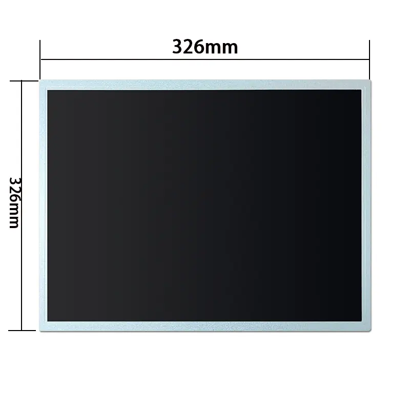 Dimension drawing of 15 Inch Fuel Dispenser LCD Module Outdoor Industrial for Outdoor Terminals, HS0150GI01-C100, Fuel