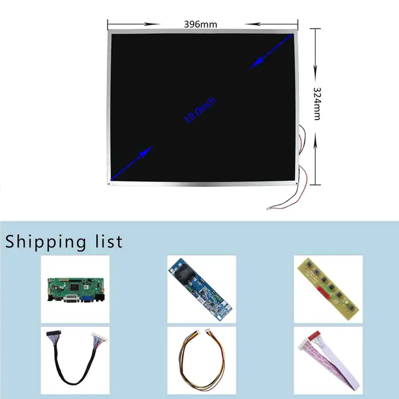 Additional product image of 19 Inch Outdoor Advertising LCD Display Driver Board Kit for Retrofits, huisoar, HS01968676