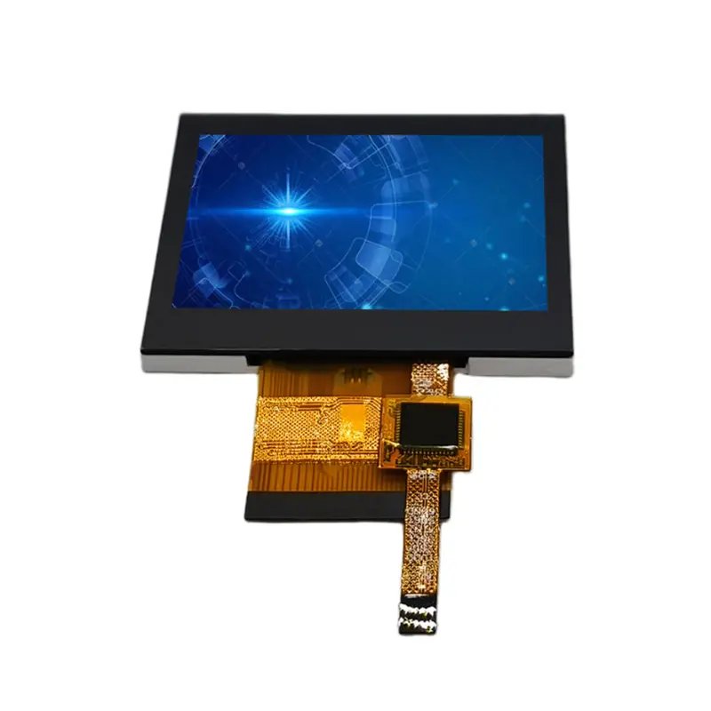 HS020T024A-CTP-04 Touch panel detail of 2.0″ 240×320 350nits MIPI Wearable Capacitive Touch Module 800:1, HS020T024A-CTP, 2.0 240x320 350nits