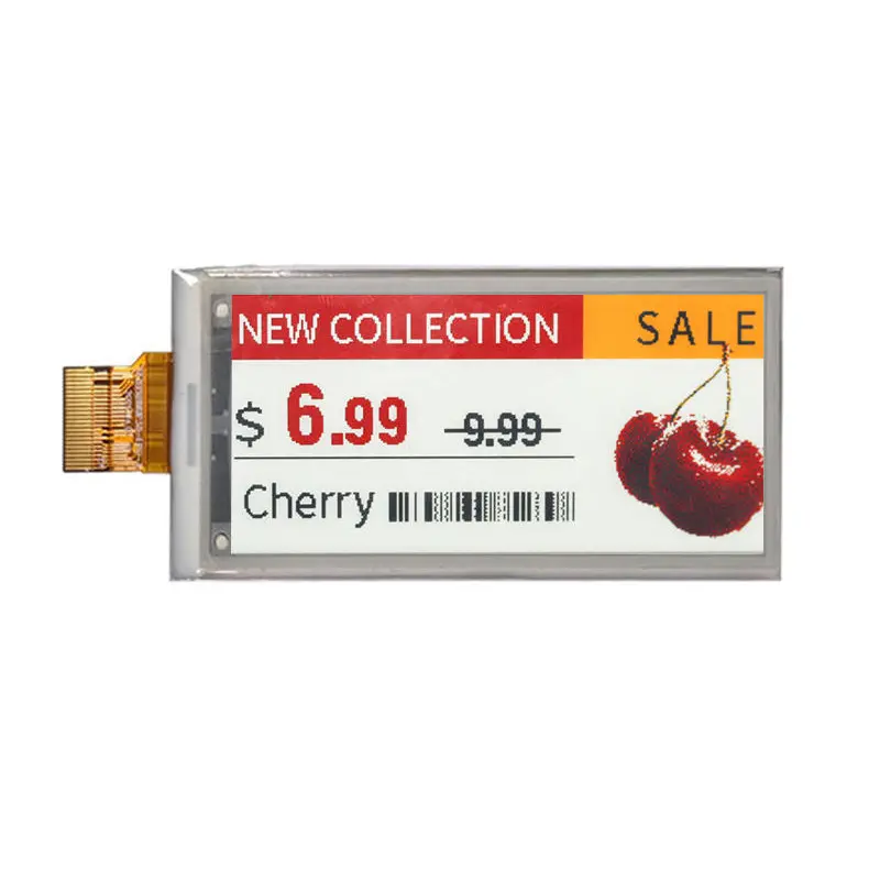 2.9 Inch Four Color E Ink Panel for Smart Name Tags
