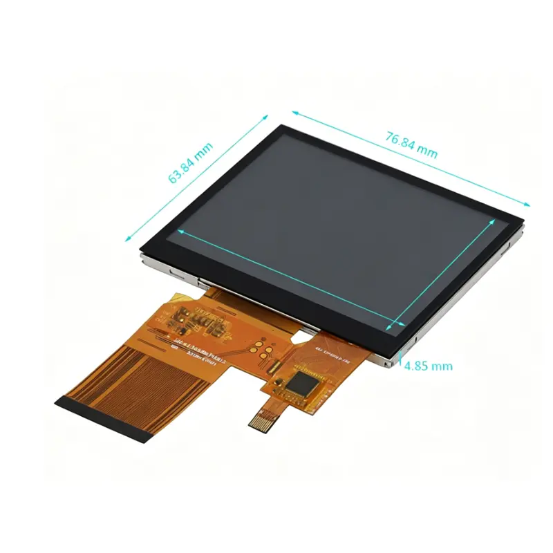 Additional product image of Capacitive HMI LCD Module 3.5 Inch GT911 I2C Touch Systems display, huisoar, HS035R06CE40-T023