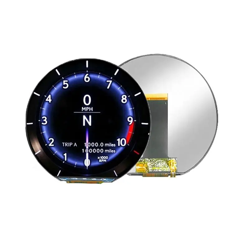 3.6 Inch eBike Gauge Display Assembly for Round Dashboards
