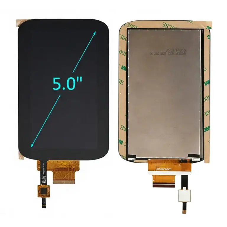 Portable Device Touchscreen Module 5 inch 480×854 MIPI DSI Handhelds IPS PCAP display