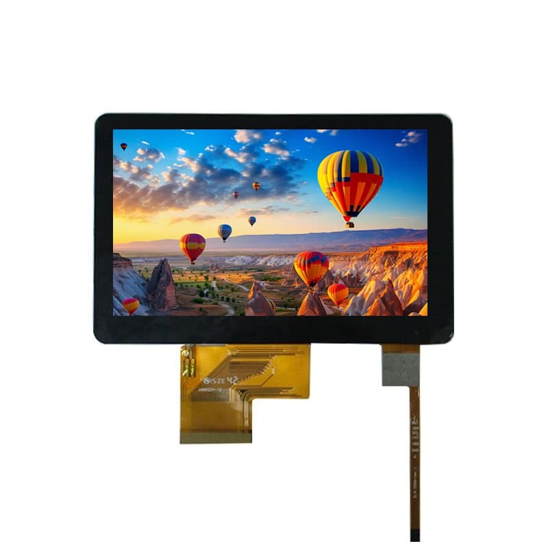 5 Inch WVGA Touchscreen LCD Panel for Embedded Controls