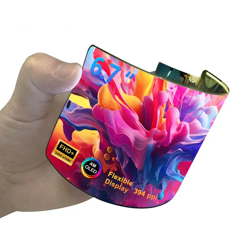 6.67 Inch Bendable Rollable OLED Screen Module for Prototypes
