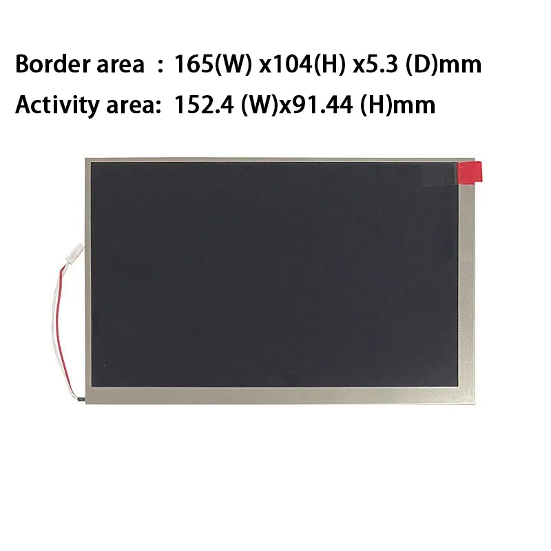 Additional product image of 7 Inch TTL RGB TFT Screen LCD Modules for Industrial HMI, huisoar, HS070AT9309A-V2, 7 Inch TTL