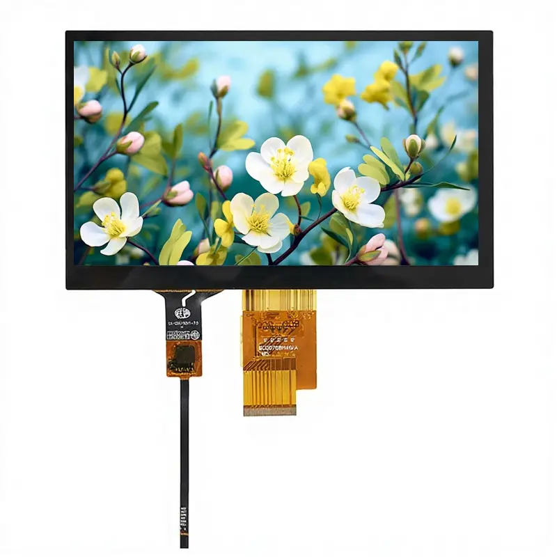 Low Reflectance TFT Touchscreen 7 inch 1024×600 LVDS PCAP Display Module