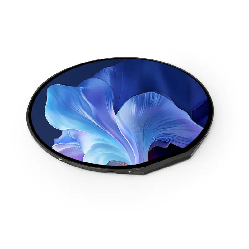 HS080XUAY-340-40-04 Additional product image of 8 Inch Round HMI LCD Panel for Industrial Instruments, huisoar, HS080XUAY-340-40, 8 Inch Round