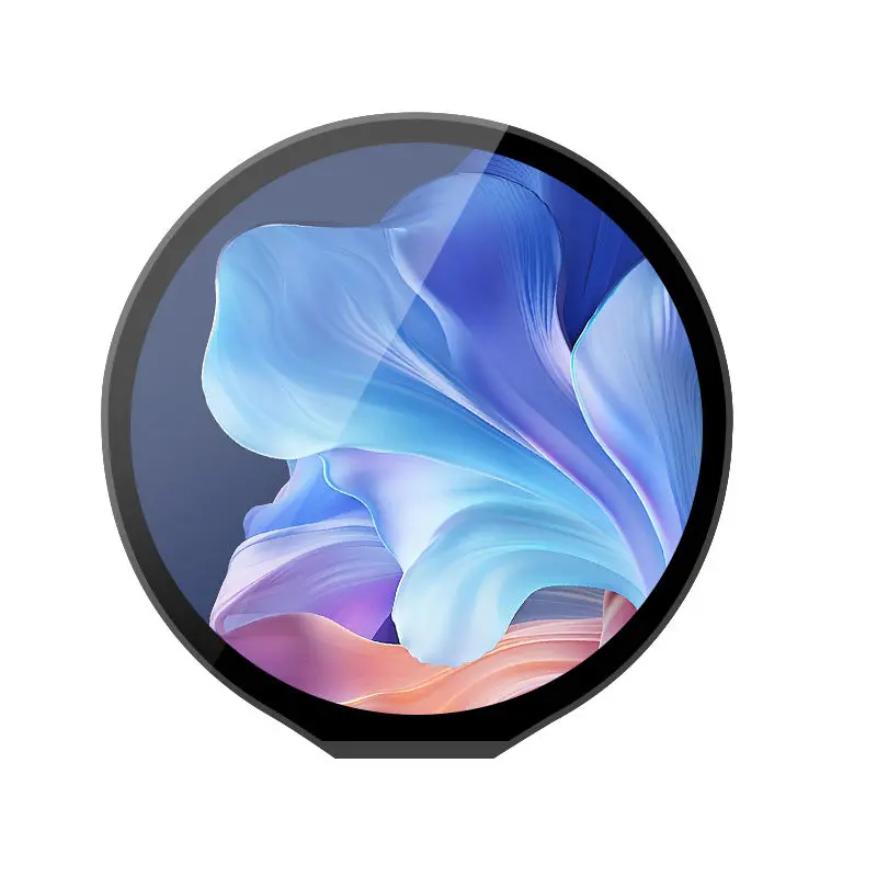 HS080XUAY-340-40-05 Additional product image of 8 Inch Round HMI LCD Panel for Industrial Instruments, huisoar, HS080XUAY-340-40, 8 Inch Round