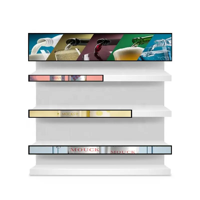 Application scenario image for 37 Inch Ultra Wide Ultra Stretch LCD Screen for Advertising, Ultra Wide Ultra Stretch LCD