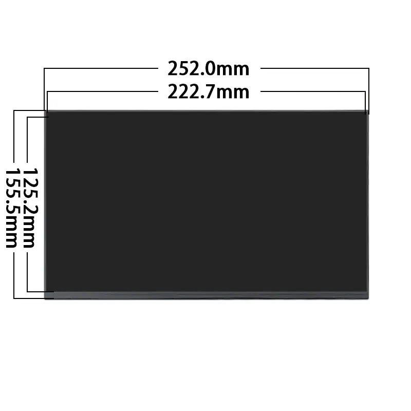 Additional product image of 10.1 Inch LVDS Capacitive Touch Screen Module for Industrial HMI, huisoar, HS101-02, LVDS