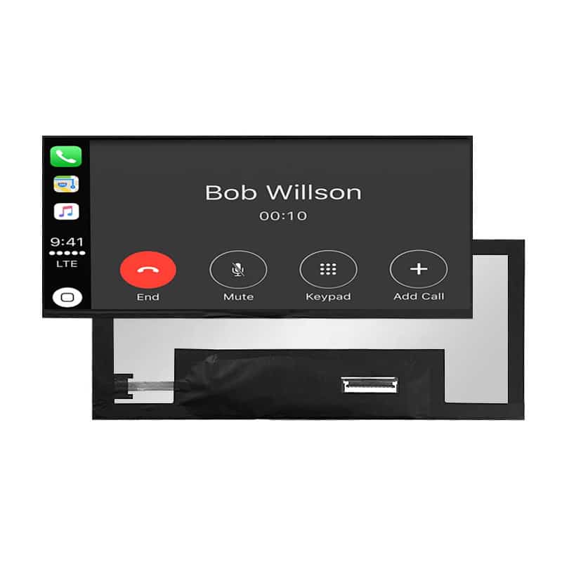 10.25 Inch Wide Cockpit LCD Panel Touch Display for Automotive HMI