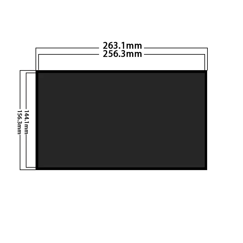 Additional product image of 11.6 Inch Medical and Smart Kitchen LCD Panel for Embedded HMIs, huisoar, HS116009B0, Medical
