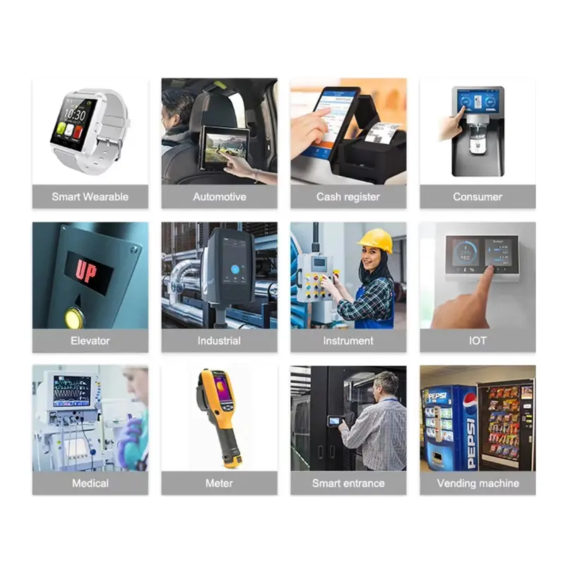 Application scenario image for 4.3″ 800×480 400nits MIPI IPS Industrial Wearable TFT Module 1200:1, 4.3 800x480 400nits MIPI