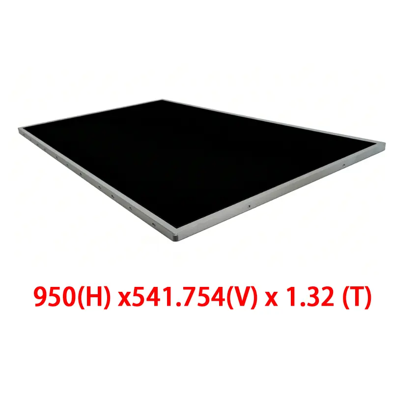 Dimension drawing of Custom 43 Inch TFT LCD Module VA Panel for Digital Signage, HS143020, Custom 43 Inch TFT LCD Module, 43