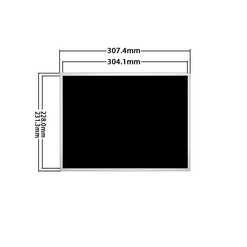 Additional product image of 15 Inch XGA High Brightness LCD Panel LVDS for Industrial HMI, huisoar, HS150ENT-GE15, 15 Inch