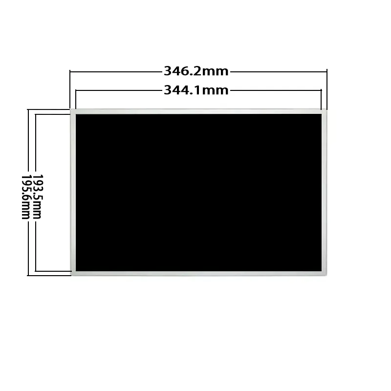 Additional product image of 15.6 Inch eDP High Brightness LCD Panel for Industrial HMI, huisoar, HS156ENT-GE15, 15.6 Inch