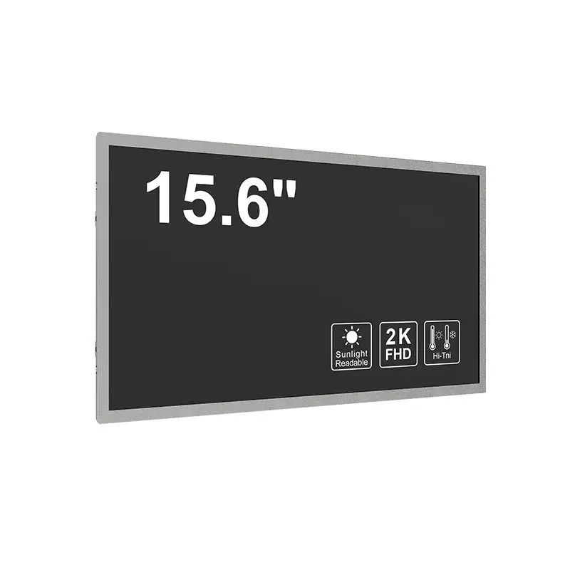HS156ENT-NE10-03 Featured product image of 15.6 Inch Sunlight Readable TFT IPS LCD for HMI Integration, huisoar, HS156ENT-NE10, Sunlight