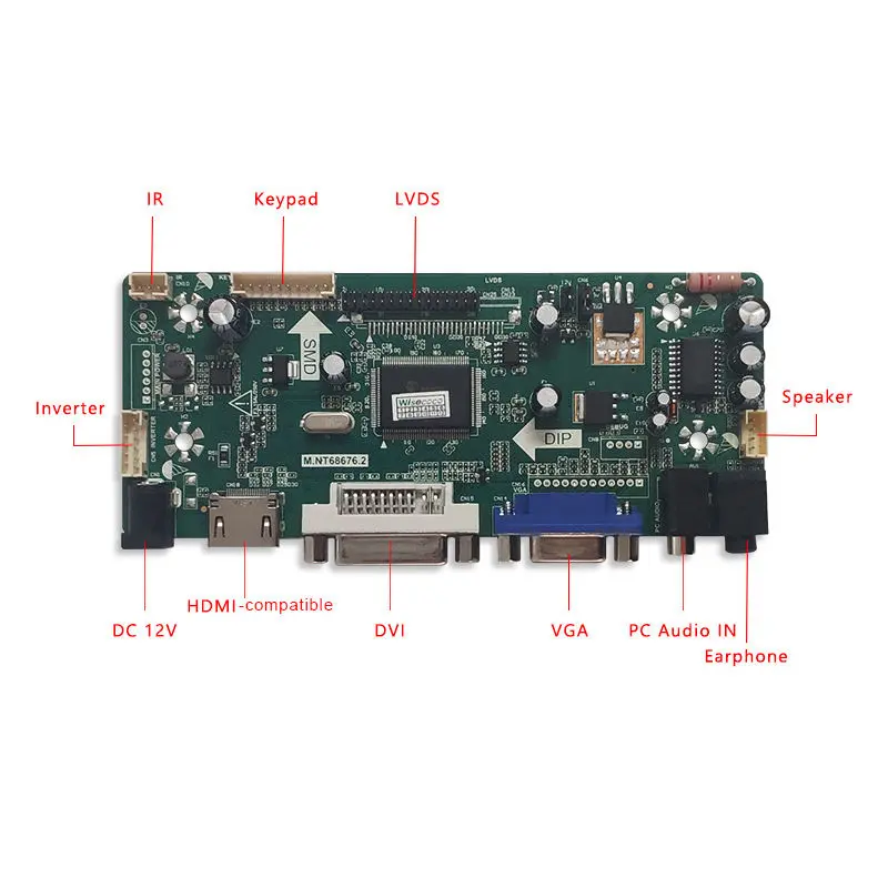 HS173LVDS1920BT0V0-02 Additional product image of 17.3 Inch FHD LVDS Laptop Industrial LCD Panel for Industrial PCs, huisoar, HS173LVDS1920BT0V0